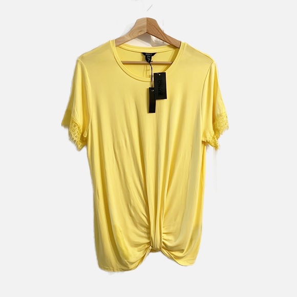 Buffalo David Bitton Tops - NEW - M - BUFFALO - Sunflower🌻 Yellow Sami Crew T-Shirt